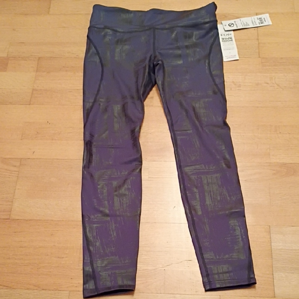 Shape FX Artistic Purple Leggings